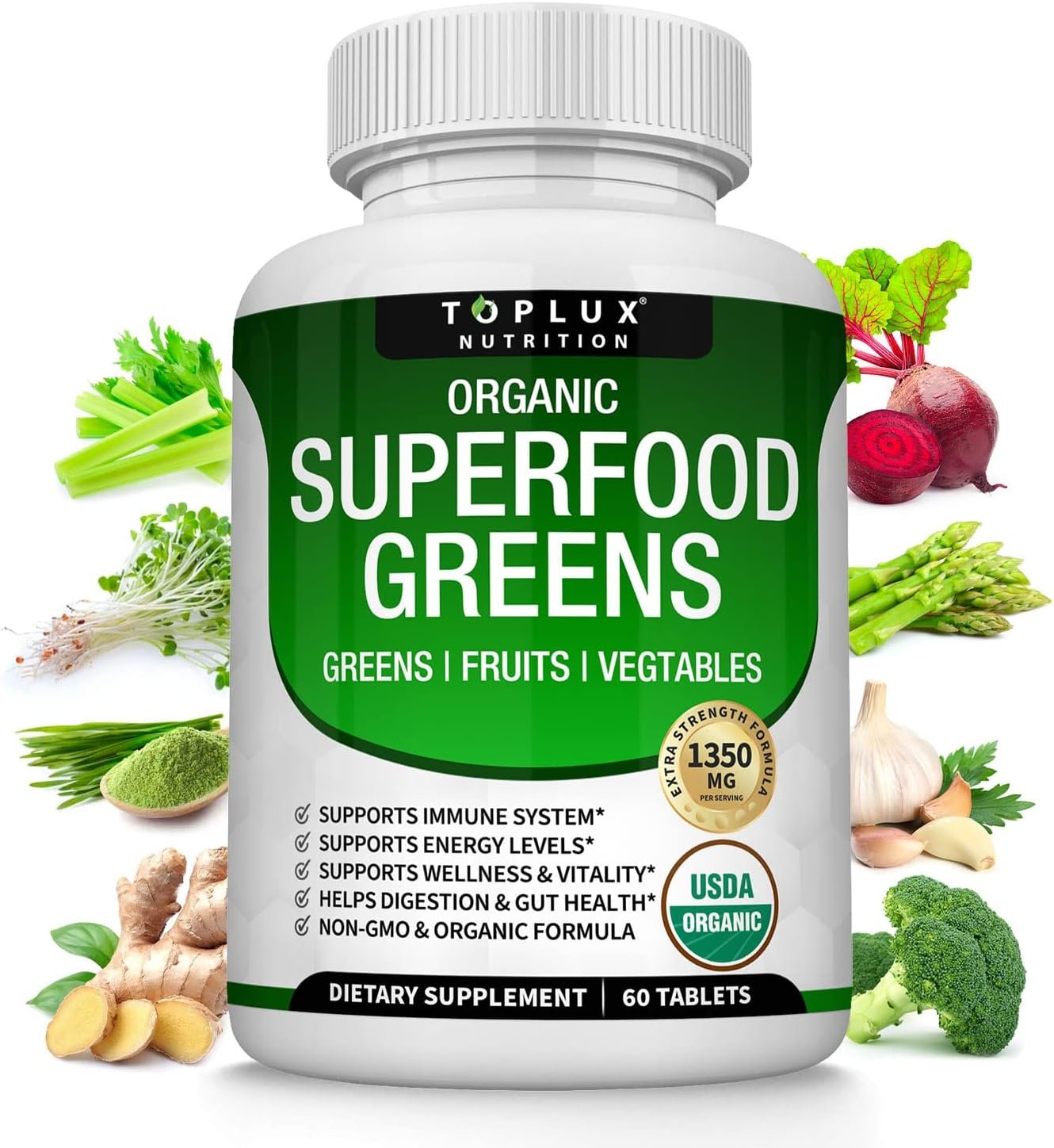 Organic Super Greens Capsules Review