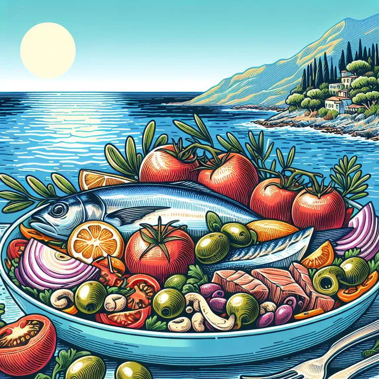 Mediterranean Diet Food List Benefits and Meal Plan